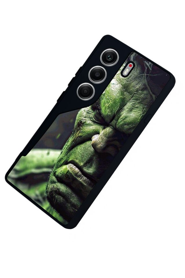 Tecno Camon 40 Uyumlu Hulk Tasarımlı Glossy Premium Kılıf