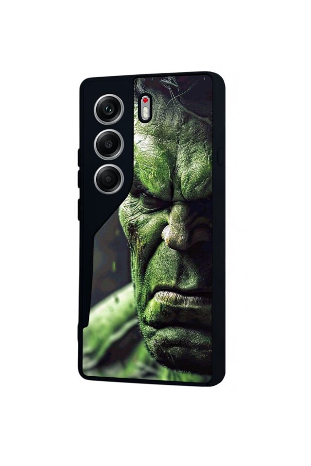 Tecno Camon 40 Uyumlu Hulk Tasarımlı Glossy Premium Kılıf