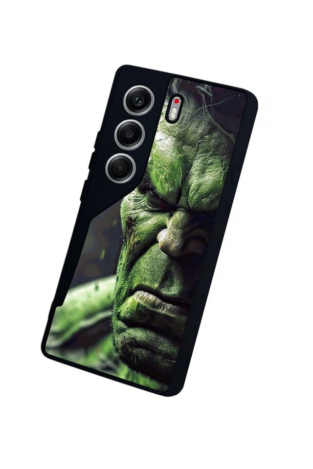 Tecno Camon 40 Uyumlu Hulk Tasarımlı Glossy Premium Kılıf