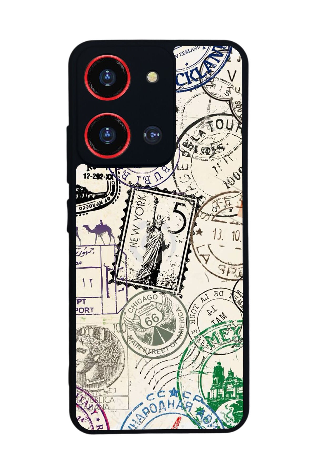 Reeder S19 Max Pro S ZOOM Uyumlu Poster Tasarımlı Glossy Premium Kılıf