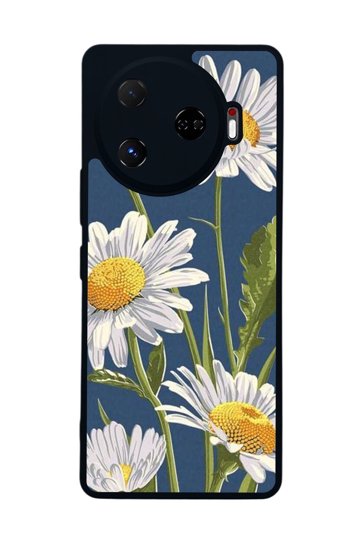 Tecno Camon 30 Pro Uyumlu Papatya Tasarımlı Glossy Premium Kılıf