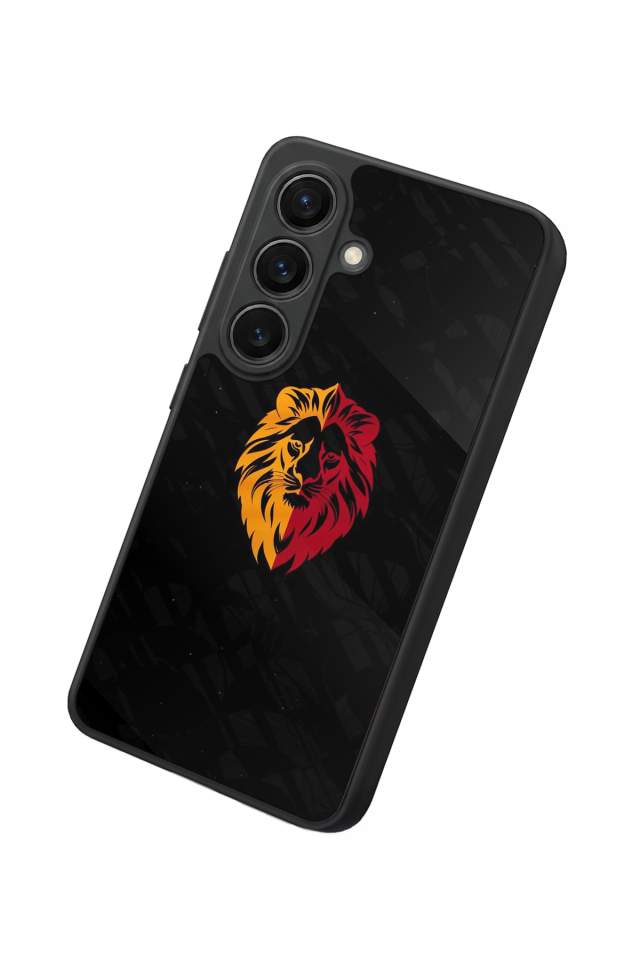 Samsung Galaxy S26 Uyumlu Aslan Tasarımlı Glossy Premium Kılıf