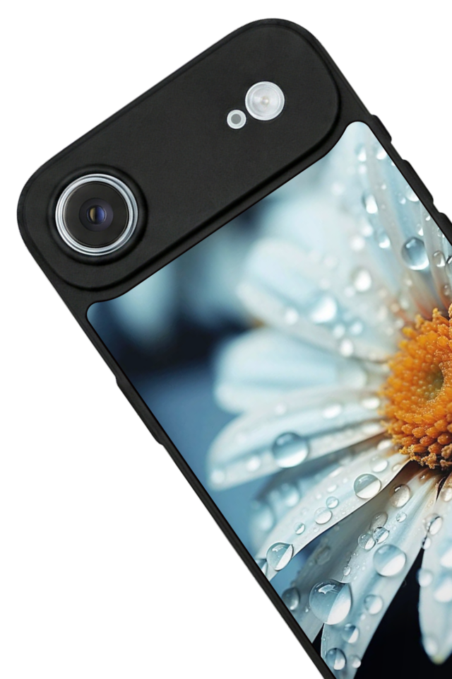 iPhone 17 Air Uyumlu Cicek Tasarımlı Glossy Premium Kılıf
