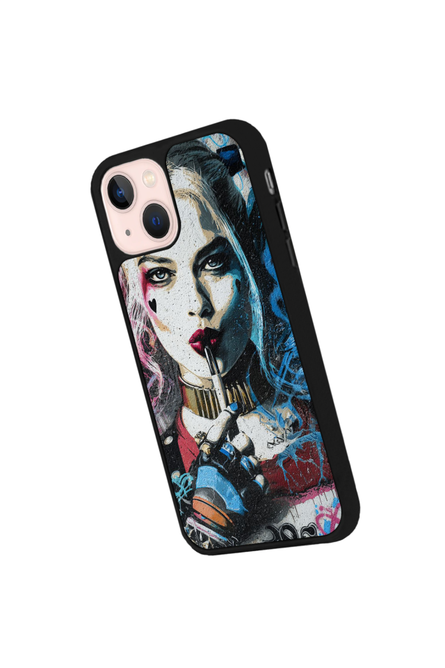 iPhone 15 Uyumlu HarleyQueen Tasarımlı Glossy Premium Kılıf