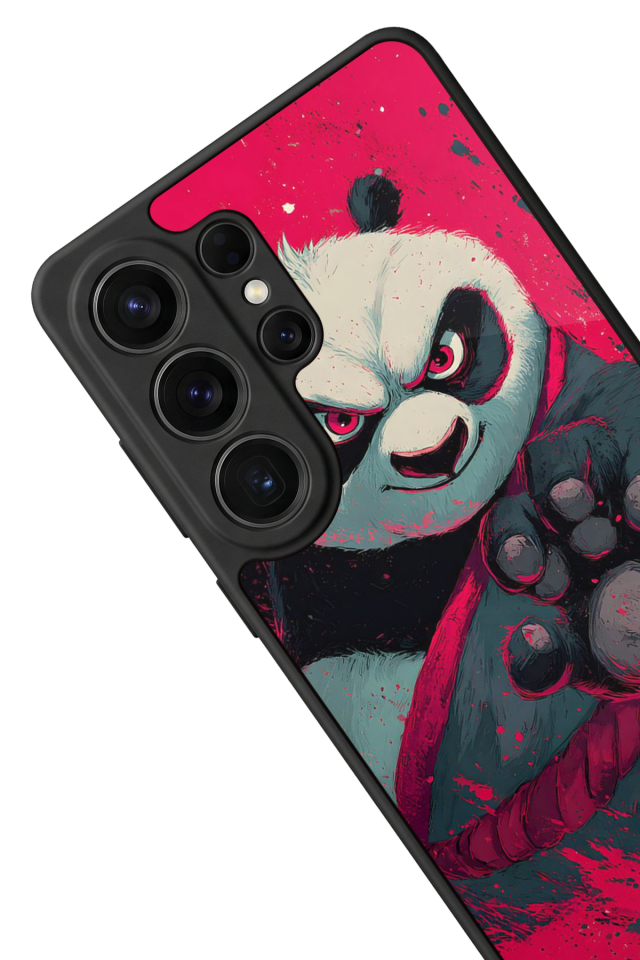 Samsung Galaxy S26 Ultra Uyumlu Kung Fu Panda Tasarımlı Glossy Premium Kılıf