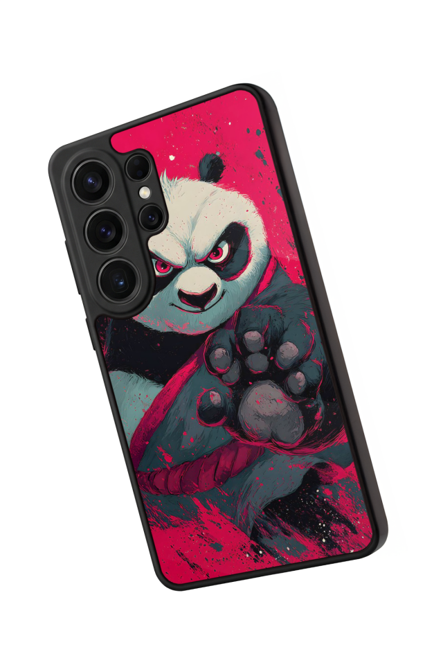 Samsung Galaxy S26 Ultra Uyumlu Kung Fu Panda Tasarımlı Glossy Premium Kılıf
