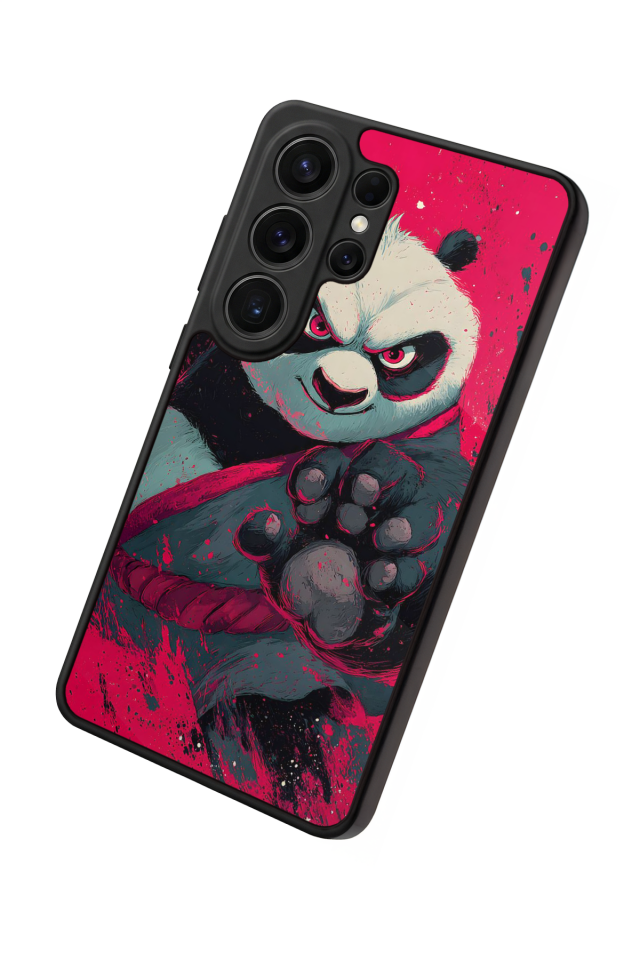 Samsung Galaxy S26 Ultra Uyumlu Kung Fu Panda Tasarımlı Glossy Premium Kılıf