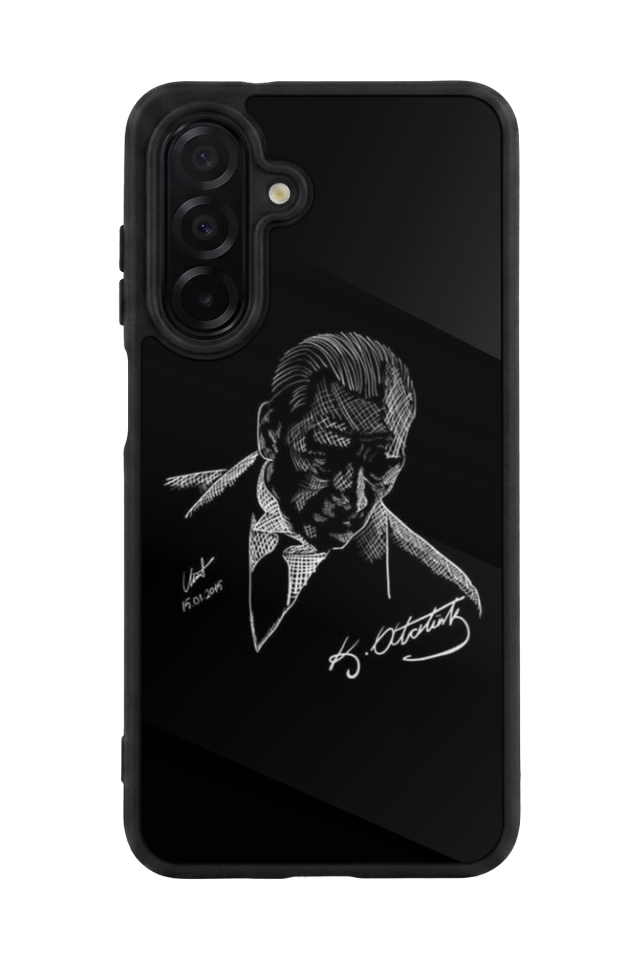 Samsung Galaxy A26 Uyumlu Mustafa Kemal Ataturk Tasarımlı Glossy Premium Kılıf