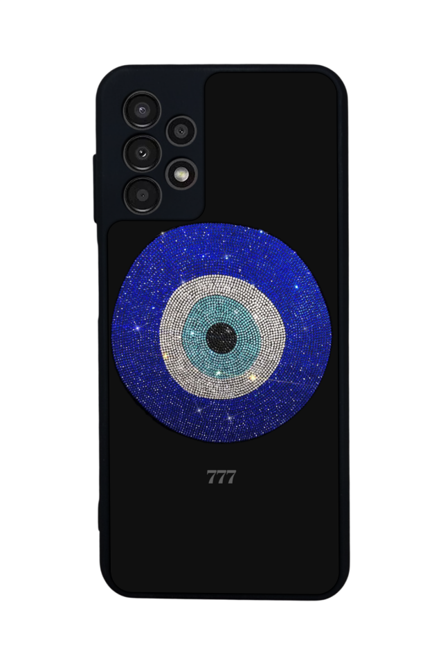 Samsung Galaxy A23 Uyumlu Nazar Tasarımlı Glossy Premium Kılıf