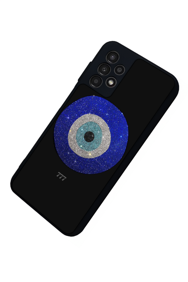 Samsung Galaxy A23 Uyumlu Nazar Tasarımlı Glossy Premium Kılıf