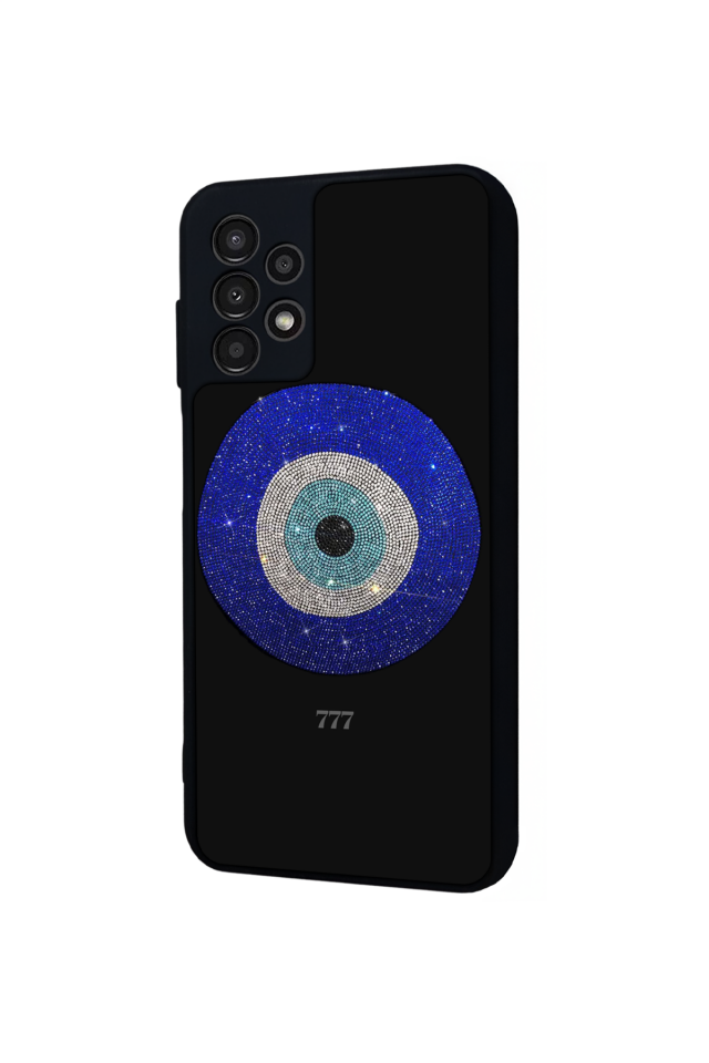 Samsung Galaxy A23 Uyumlu Nazar Tasarımlı Glossy Premium Kılıf