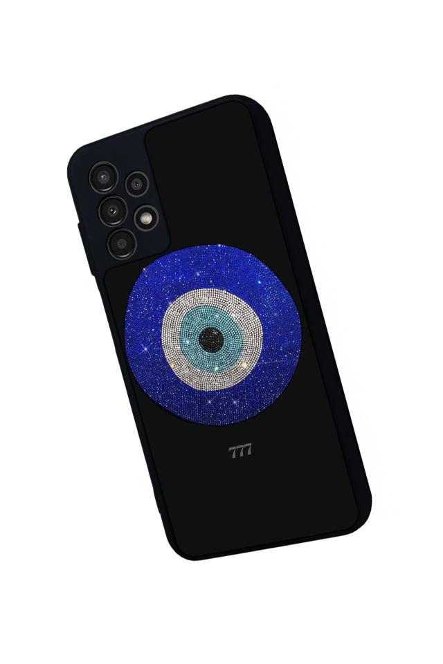 Samsung Galaxy A23 Uyumlu Nazar Tasarımlı Glossy Premium Kılıf