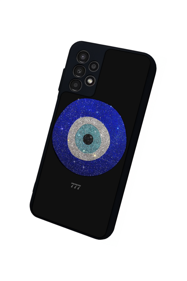 Samsung Galaxy A23 Uyumlu Nazar Tasarımlı Glossy Premium Kılıf