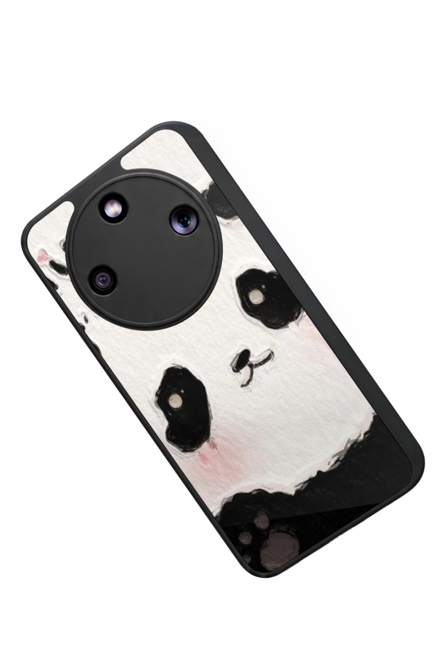 Honor Magic 8 Lite Uyumlu Panda Tasarımlı Glossy Premium Kılıf