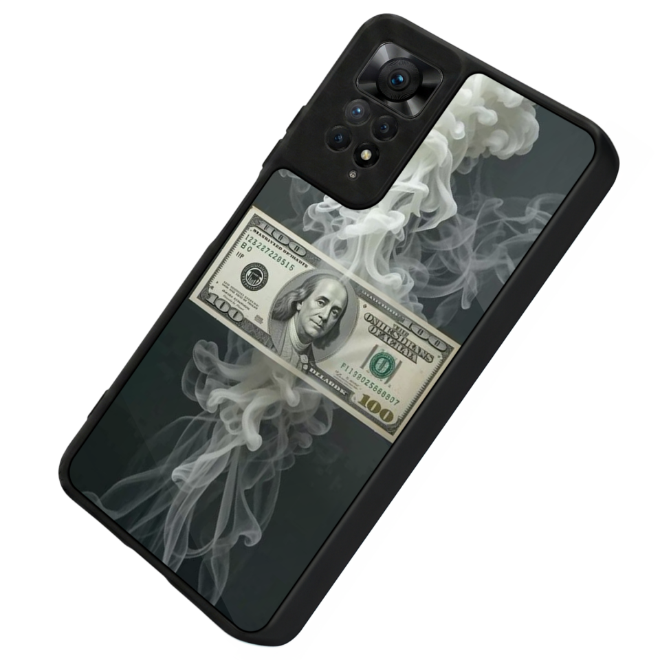 Xiaomi Redmi Note 11 Pro Uyumlu Para Tasarımlı Glossy Premium Kılıf