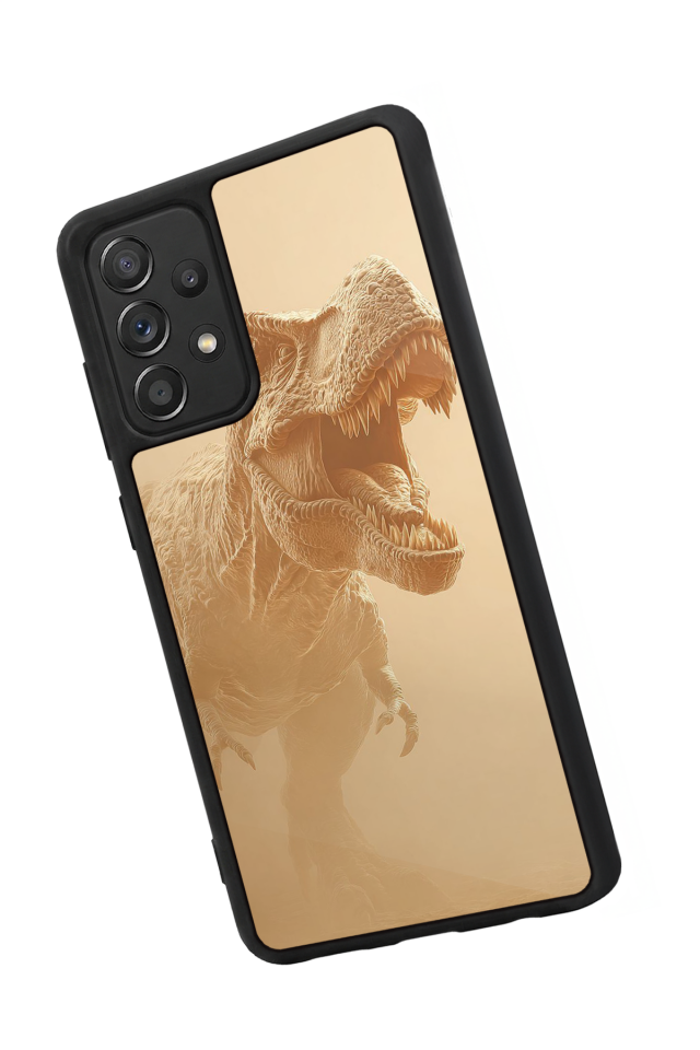 Samsung Galaxy A72 Uyumlu Dinazor Tasarımlı Glossy Premium Kılıf