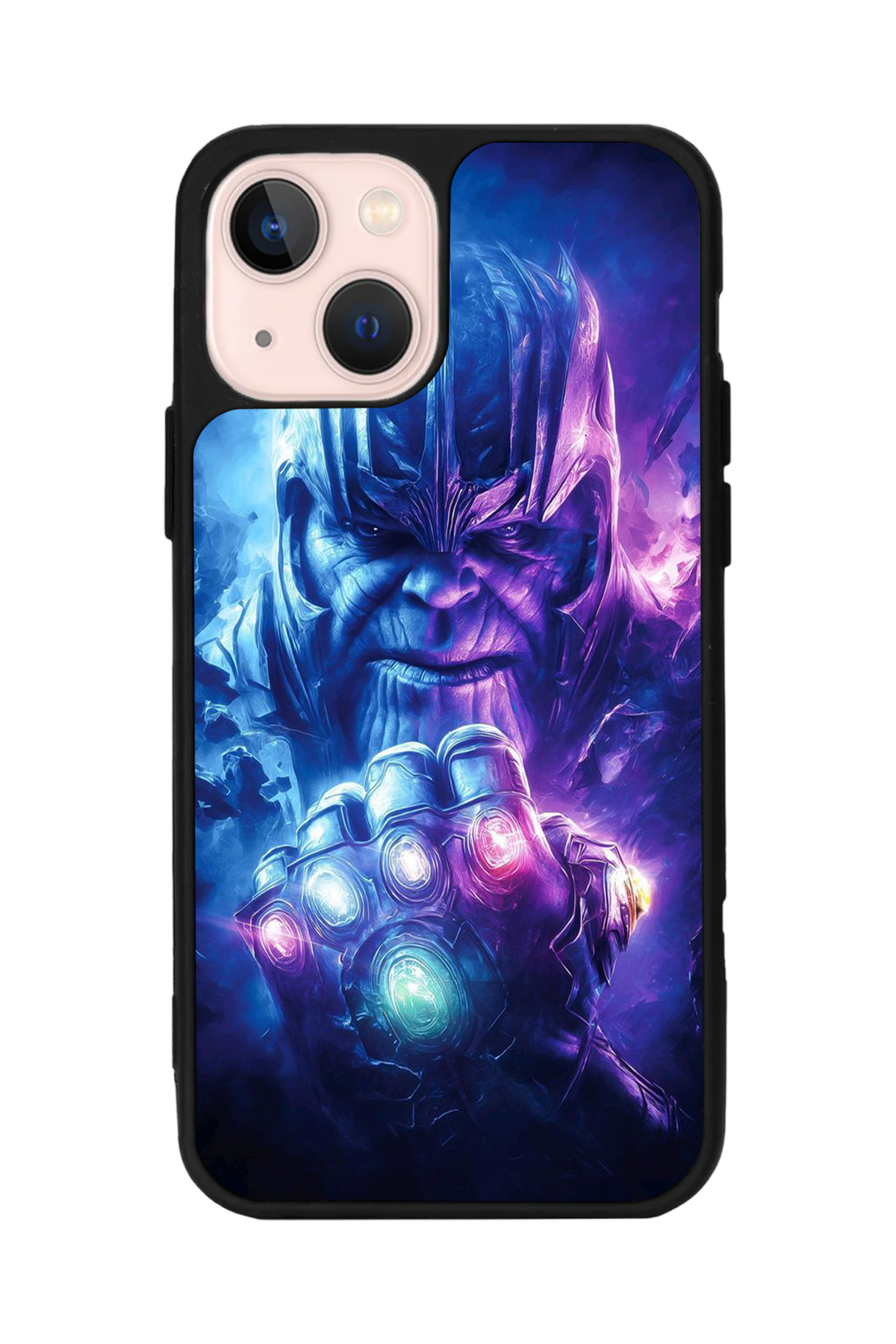 iPhone 13/14 Uyumlu Thanos Tasarımlı Glossy Premium Kılıf