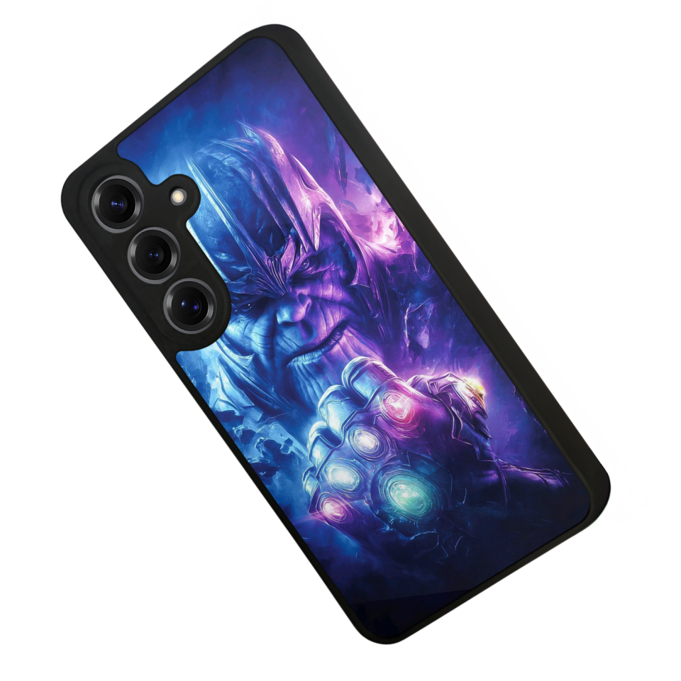 Samsung Galaxy S25 Uyumlu Thanos Tasarımlı Glossy Premium Kılıf