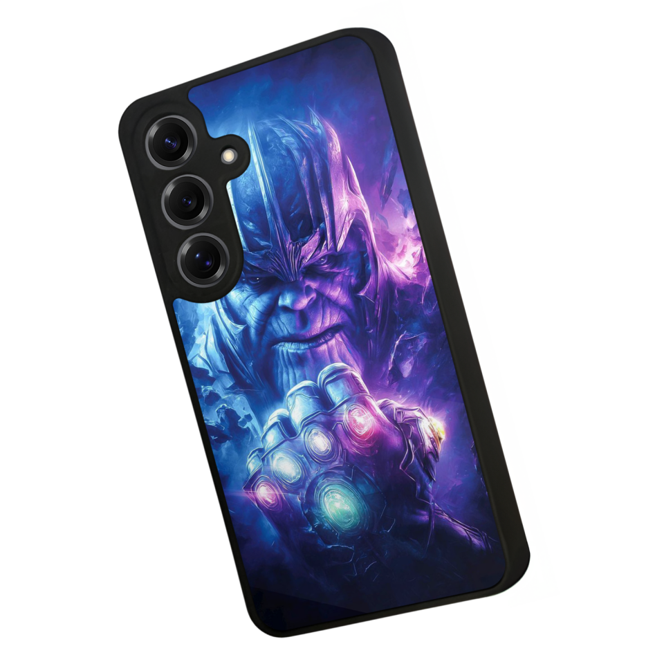 Samsung Galaxy S25 Uyumlu Thanos Tasarımlı Glossy Premium Kılıf