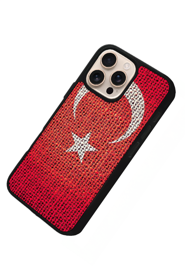 iPhone 16 Pro Max Uyumlu TürkBayragi Tasarımlı Glossy Premium Kılıf