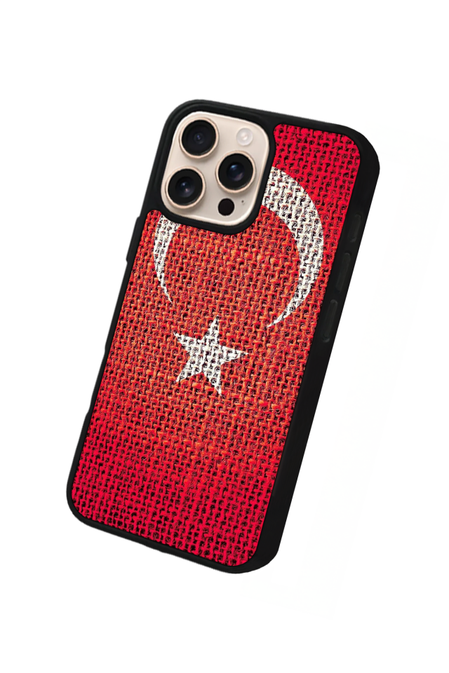 iPhone 16 Pro Max Uyumlu TürkBayragi Tasarımlı Glossy Premium Kılıf