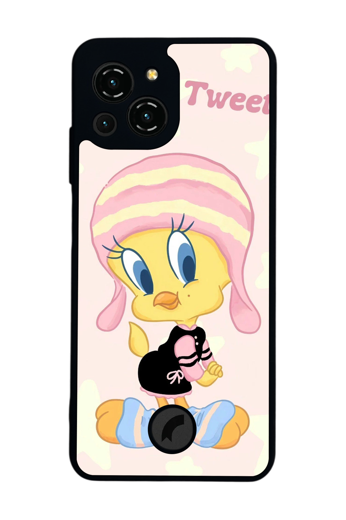 Reeder S23 Pro Max Uyumlu tweety Tasarımlı Glossy Premium Kılıf