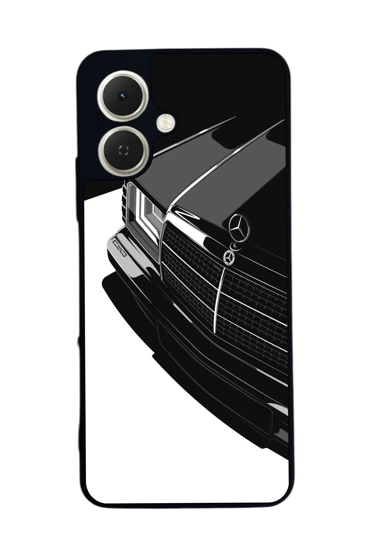 Tecno Spark GO 2 Uyumlu Mercedes Tasarımlı Glossy Premium Kılıf