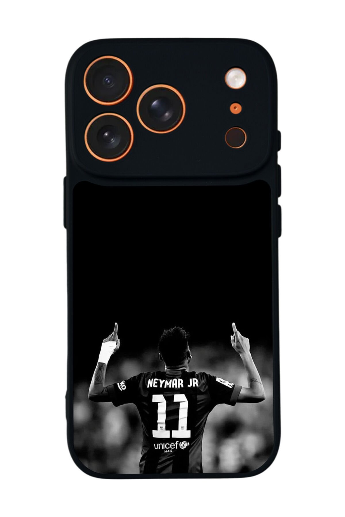 iPhone 17 Pro Max Uyumlu Neymar Tasarımlı Glossy Premium Kılıf