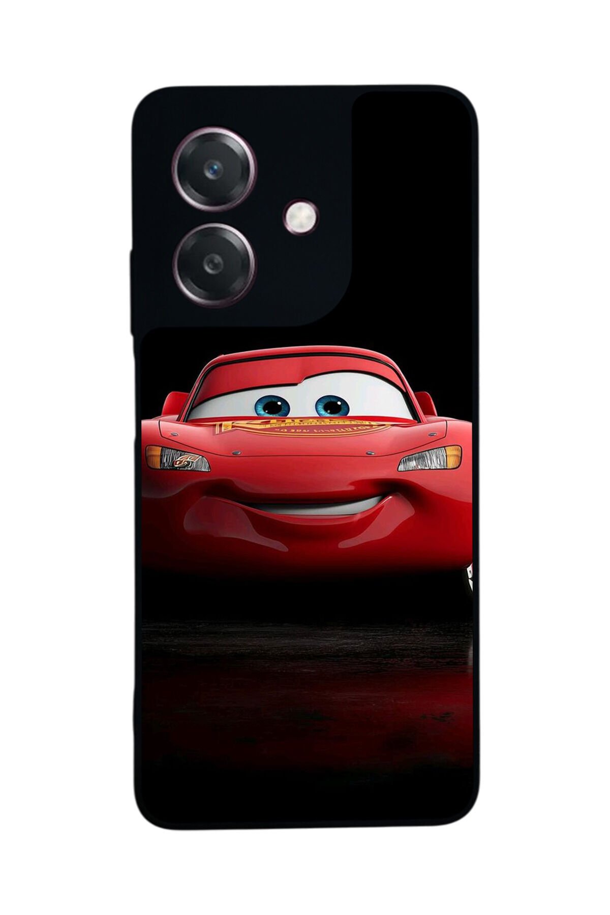 Oppo A3 5G Uyumlu Şimsek McQueen Tasarımlı Glossy Premium Kılıf