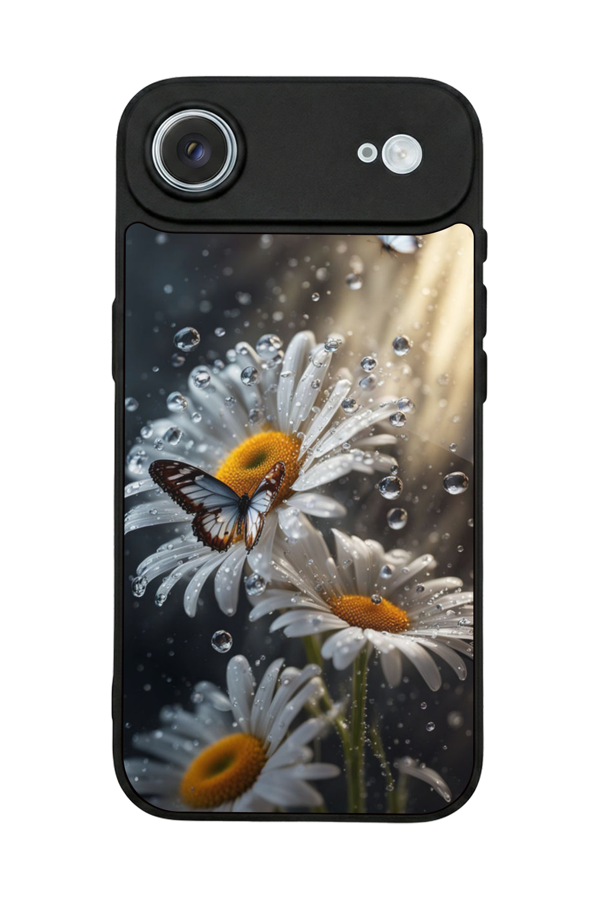 iPhone 17 Air Uyumlu Cicek Tasarımlı Glossy Premium Kılıf