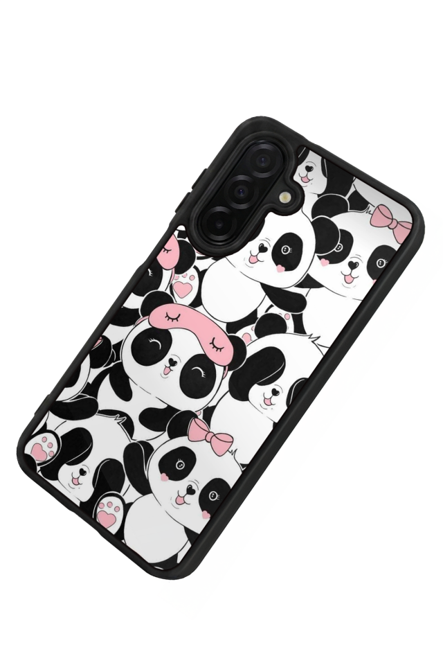 Samsung Galaxy A36 Uyumlu Panda Tasarımlı Glossy Premium Kılıf