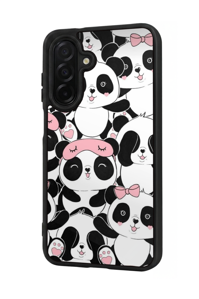 Samsung Galaxy A36 Uyumlu Panda Tasarımlı Glossy Premium Kılıf