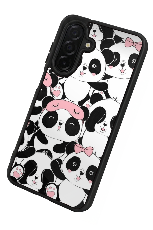 Samsung Galaxy A36 Uyumlu Panda Tasarımlı Glossy Premium Kılıf