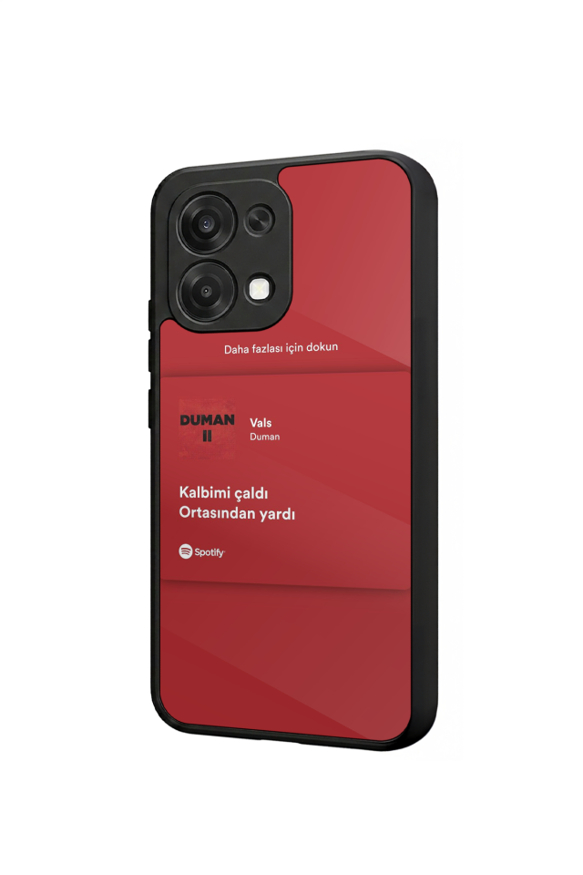Oppo A6 Pro Uyumlu Sarki Sozleri Tasarımlı Glossy Premium Kılıf
