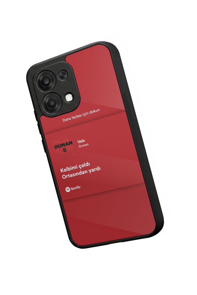 Oppo A6 Pro Uyumlu Sarki Sozleri Tasarımlı Glossy Premium Kılıf