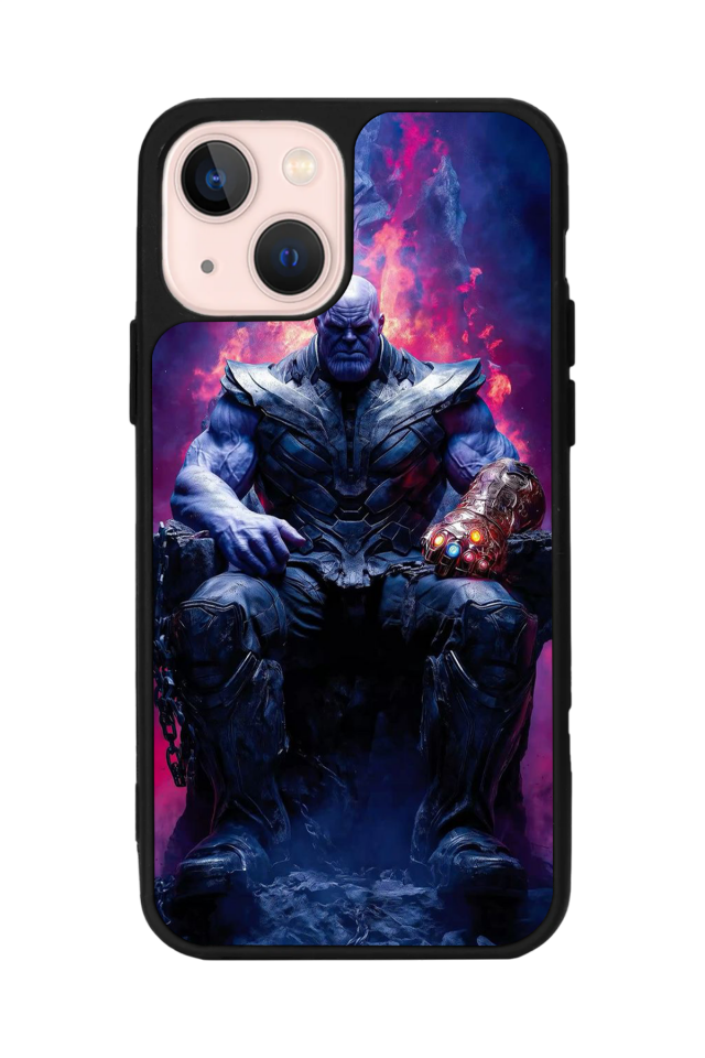 iPhone 13/14 Uyumlu Thanos Tasarımlı Glossy Premium Kılıf