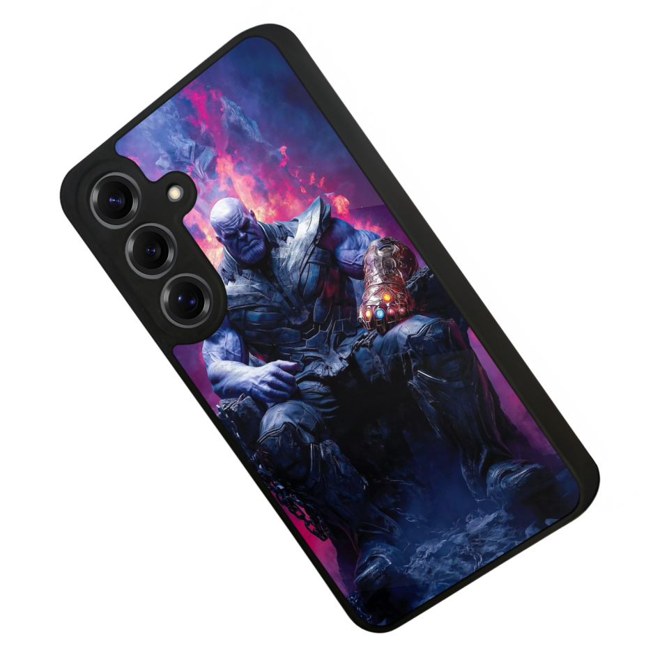 Samsung Galaxy S25 Uyumlu Thanos Tasarımlı Glossy Premium Kılıf