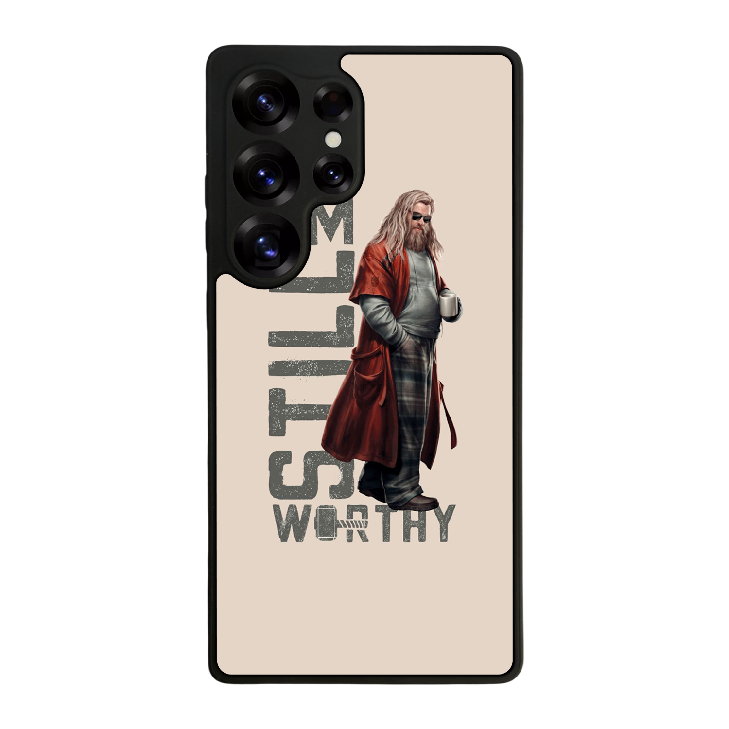 Samsung Galaxy S25 Ultra Uyumlu Thor Tasarımlı Glossy Premium Kılıf