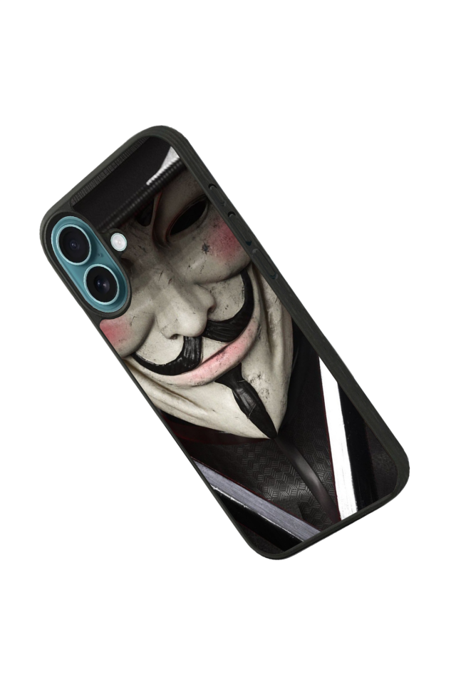 iPhone 16 Plus Uyumlu Vendetta Tasarımlı Glossy Premium Kılıf
