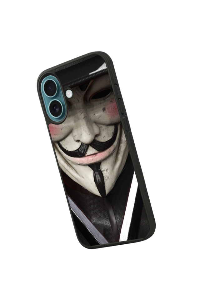 iPhone 16 Plus Uyumlu Vendetta Tasarımlı Glossy Premium Kılıf