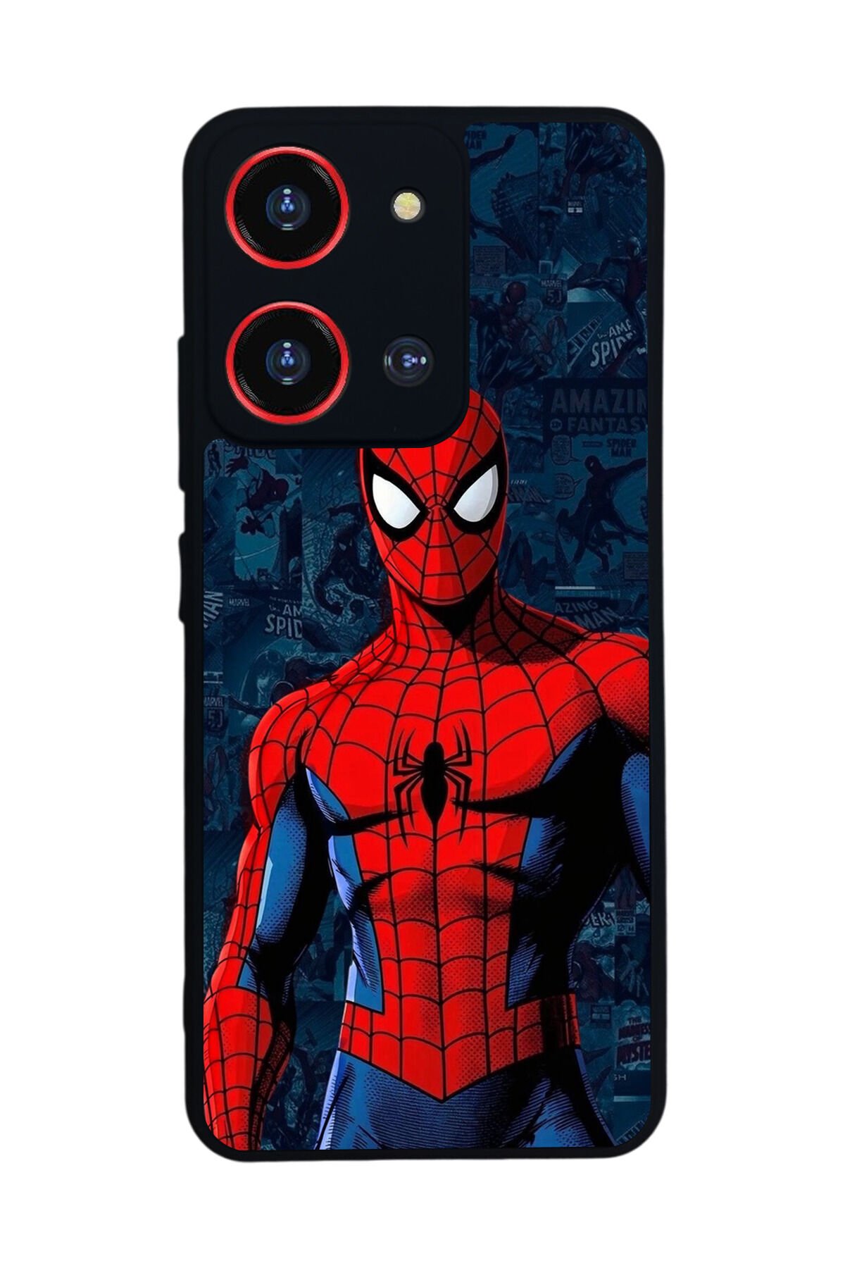 Reeder S19 Max Pro S 108MP Uyumlu Spider Man ( Örümcek Adam ) Tasarımlı Glossy Premium Kılıf