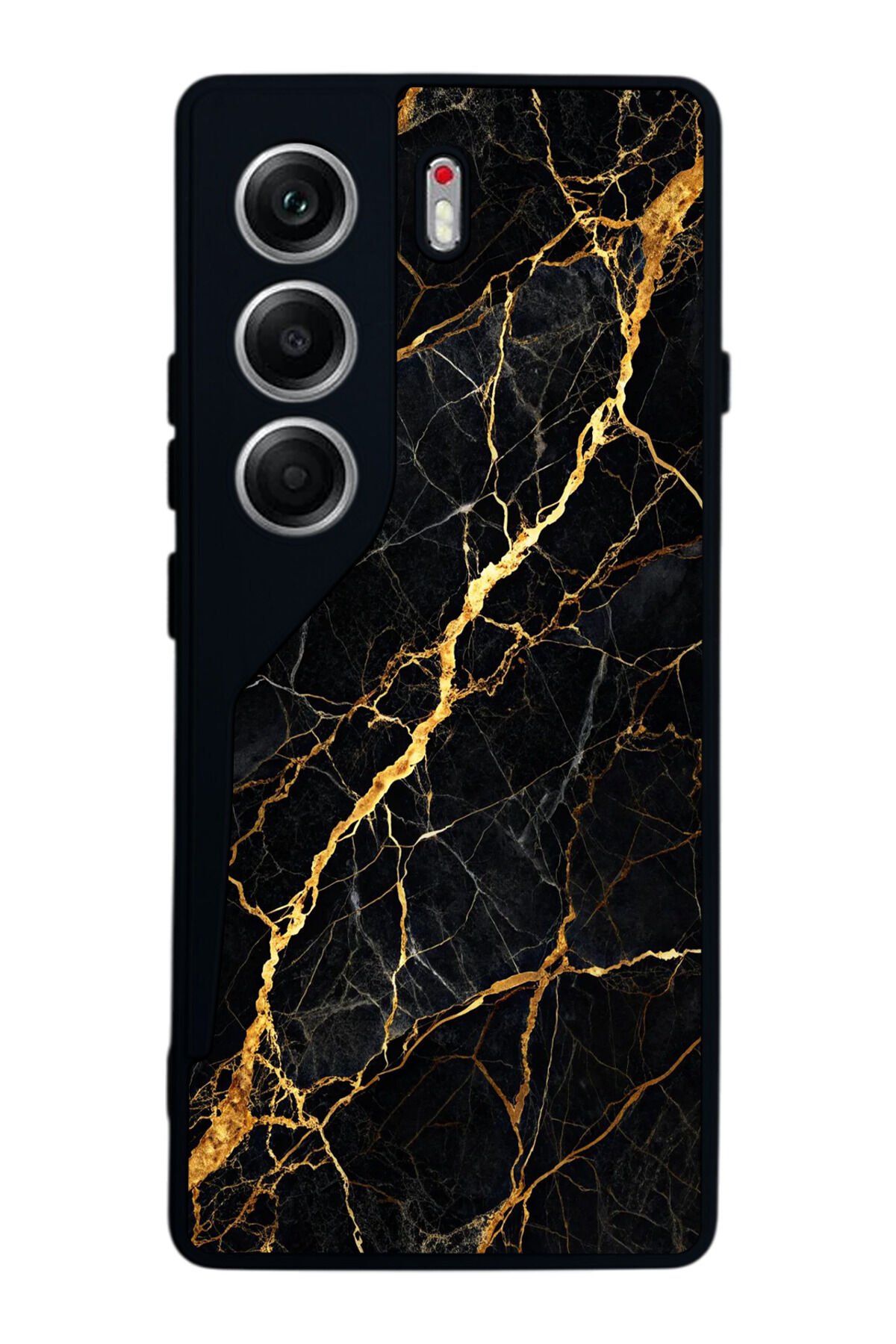 Tecno Camon 40 Uyumlu Mermer Marble Tasarımlı Glossy Premium Kılıf