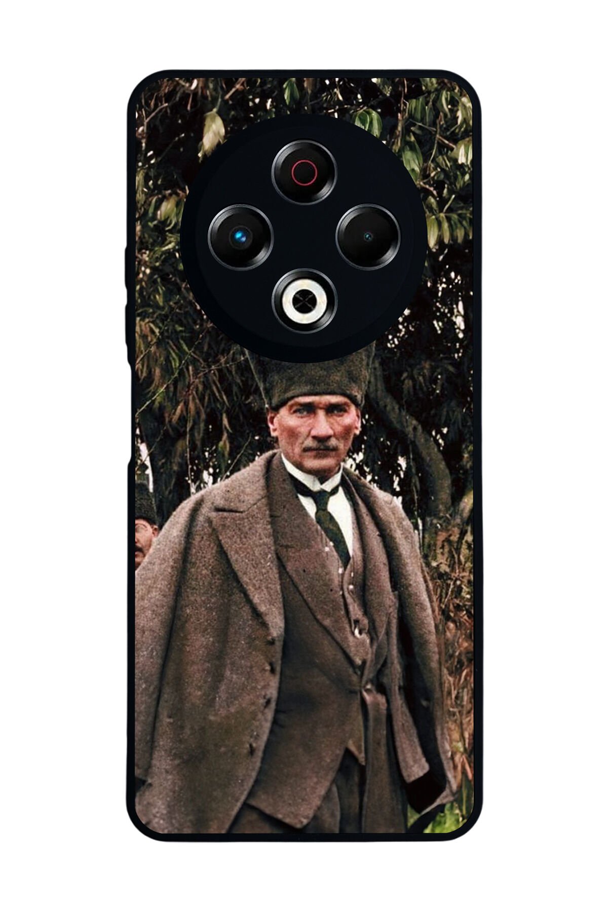 Tecno Spark 30 Uyumlu Mustafa Kemal Ataturk Tasarımlı Glossy Premium Kılıf