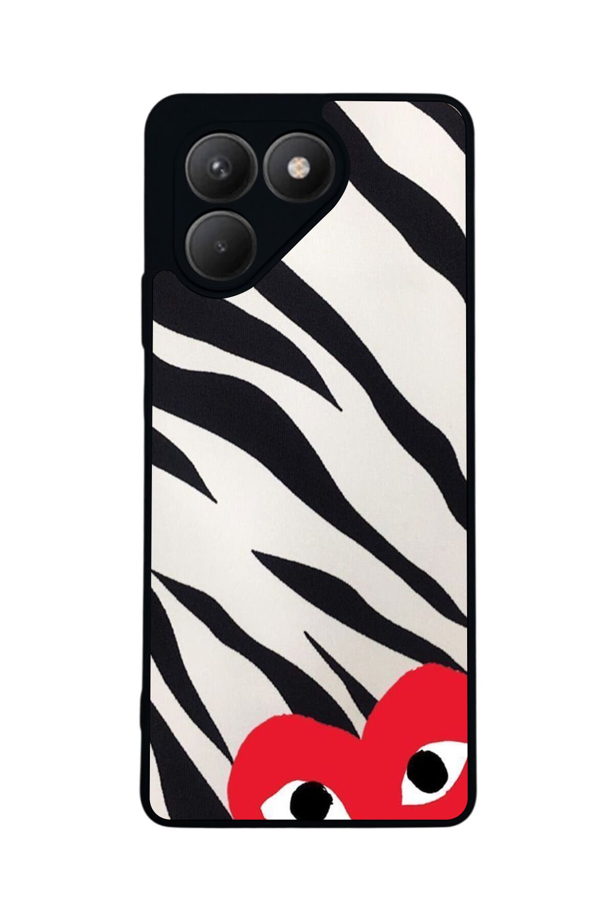 Tecno Pova 7 Mat Uyumlu Siyah Kılıf – Yumuşak Silikon, Koruyucu, Şok Emici Kapak