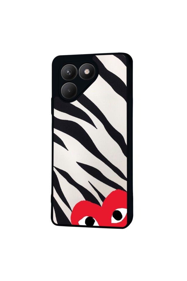 Tecno Pova 7 Mat Uyumlu Siyah Kılıf – Yumuşak Silikon, Koruyucu, Şok Emici Kapak