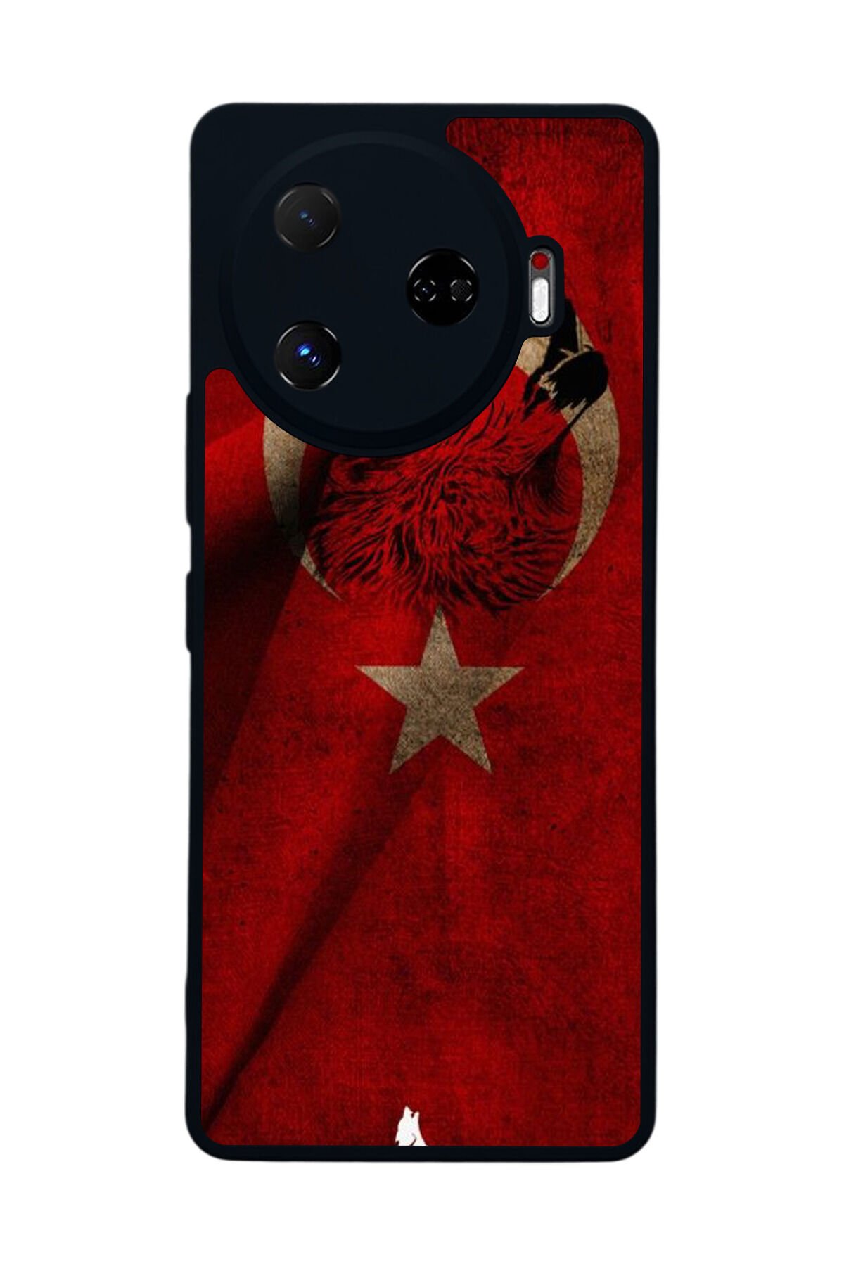Tecno Camon 30 Pro Uyumlu Türk Bayragi Tasarımlı Glossy Premium Kılıf