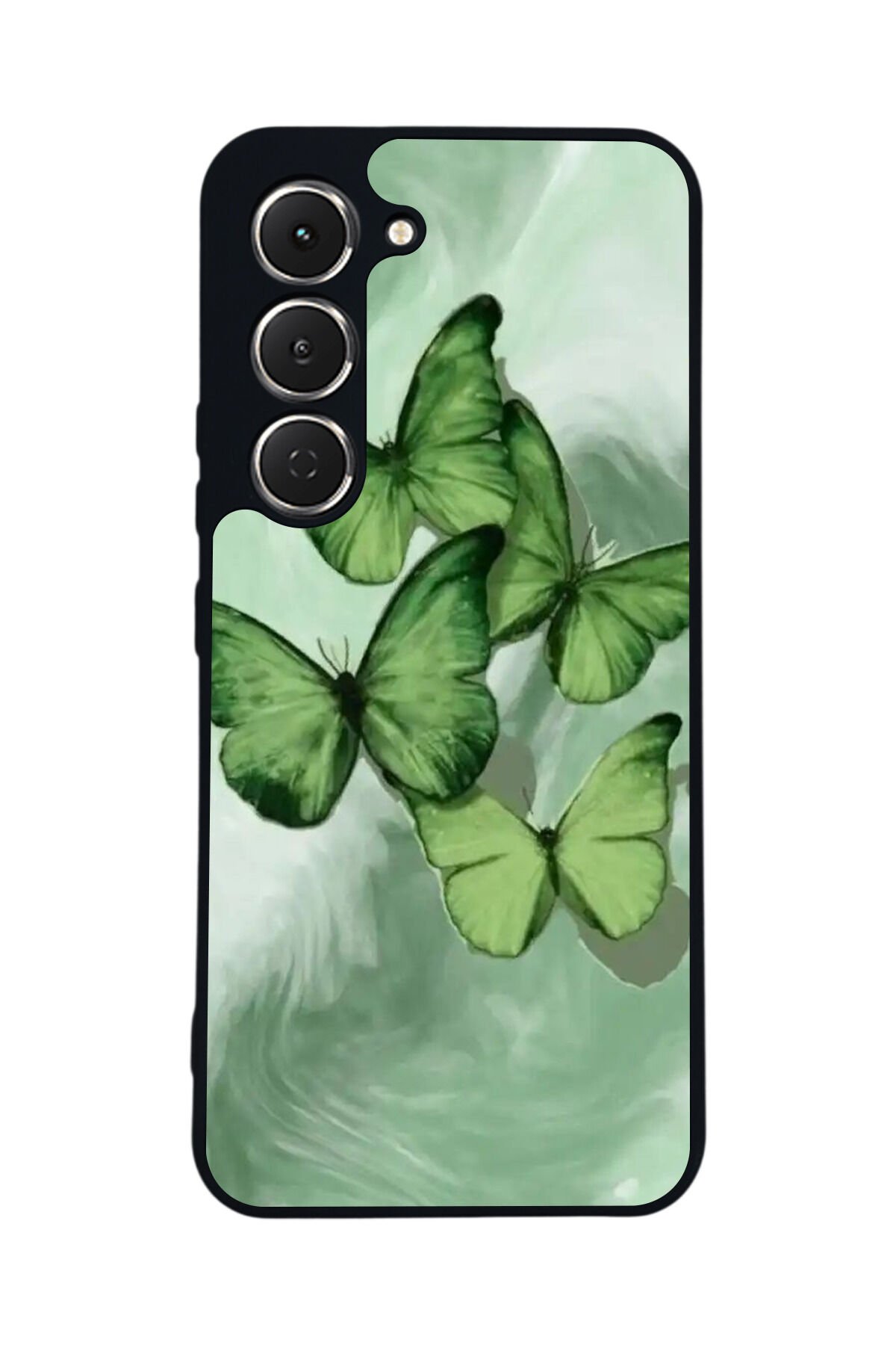 Tecno Spark 40 Pro Uyumlu Kelebek Tasarımlı Glossy Premium Kılıf