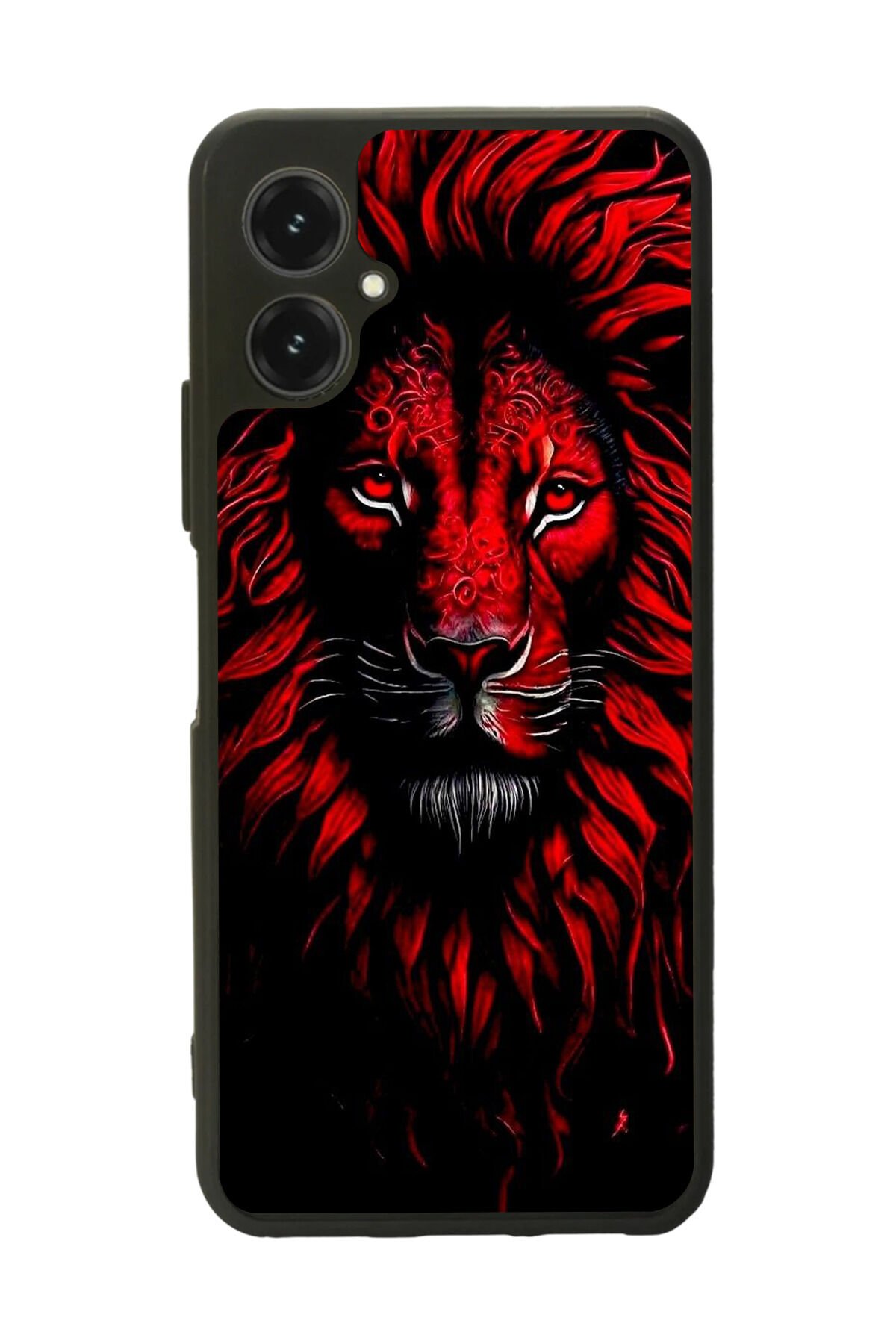 Omix X5 Uyumlu Aslan Tasarımlı Glossy Premium Kılıf