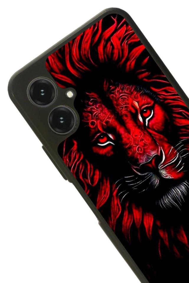 Omix X5 Uyumlu Aslan Tasarımlı Glossy Premium Kılıf