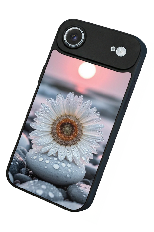 iPhone 17 Air Uyumlu Cicek Tasarımlı Glossy Premium Kılıf